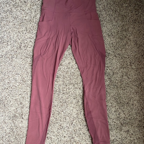 Full length mesh athlete leggings - Picture 2 of 9